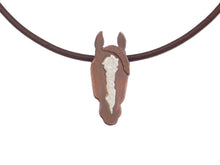 Load image into Gallery viewer, Custom Horse Necklace (With Side Forelock)