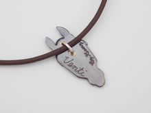 Load image into Gallery viewer, Custom Horse Necklace (With Split Forelock)