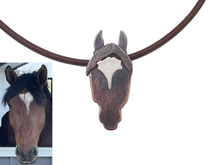 Load image into Gallery viewer, Custom Horse Necklace (With Split Forelock)