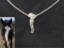 Load image into Gallery viewer, Custom Horse Necklace (Marking Only)