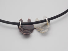 Load image into Gallery viewer, Double Custom Horse Necklace (Copper/Silver Heads)