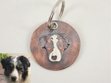 Load image into Gallery viewer, Custom Dog Keychain
