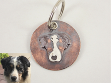 Load image into Gallery viewer, Custom Dog Keychain