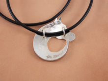 Load image into Gallery viewer, Circular Horse Necklace (Silver)
