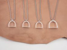 Load image into Gallery viewer, Stirrup Necklace (Small)