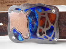 Load image into Gallery viewer, Champlevé Belt Buckle