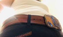 Load image into Gallery viewer, Champlevé Belt Buckle