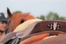 Load image into Gallery viewer, Custom Horse Head(s) Saddle Plate