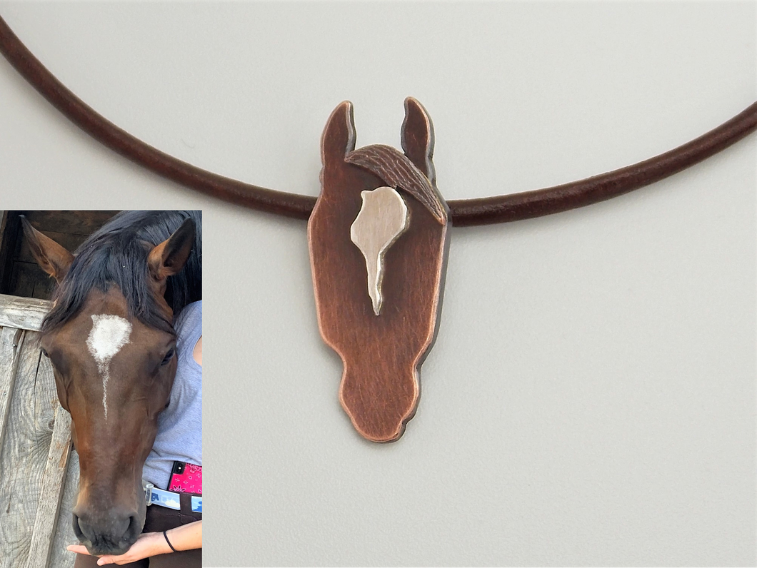 Custom Horse Necklace (With Forelock)