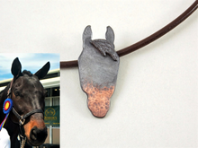 Load image into Gallery viewer, Custom Horse Necklace (Forelock Only)
