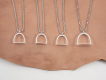 Load image into Gallery viewer, Stirrup Necklace (Small)

