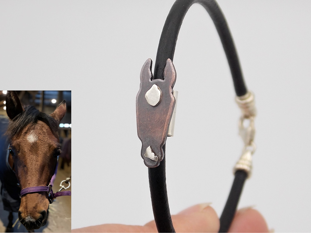 Custom Horse Bracelet