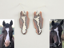 Load image into Gallery viewer, Custom Horse Head Earrings
