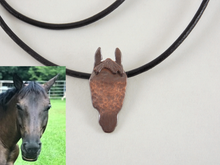 Load image into Gallery viewer, Custom Horse Necklace (Forelock Only)
